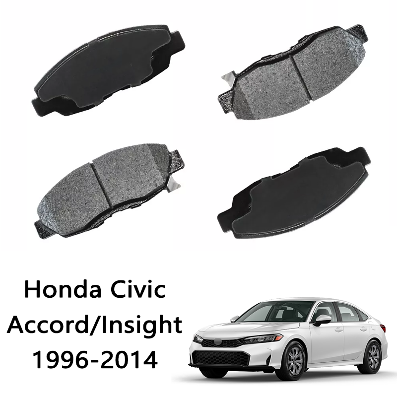 Front Brake Pad Set for Honda Civic/Accord/Insight 1996 - 2014