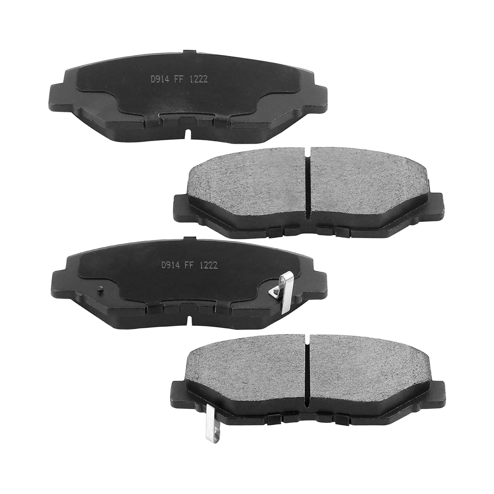 Front Ceramic Brake Pads for Honda Accord 2003-2017 Civic 2012-2021 CR