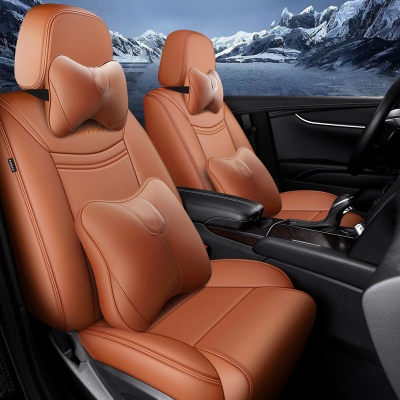 All-Inclusive Custom Cadillac XT4/ XT5 (2017-2025) Leather Car Seat Covers Full Set