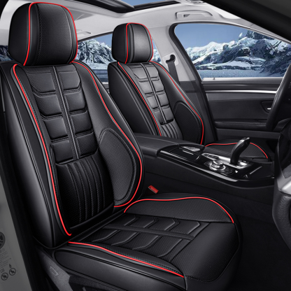 Universal Nappa Leather Seat Covers for Cars 5 Seats