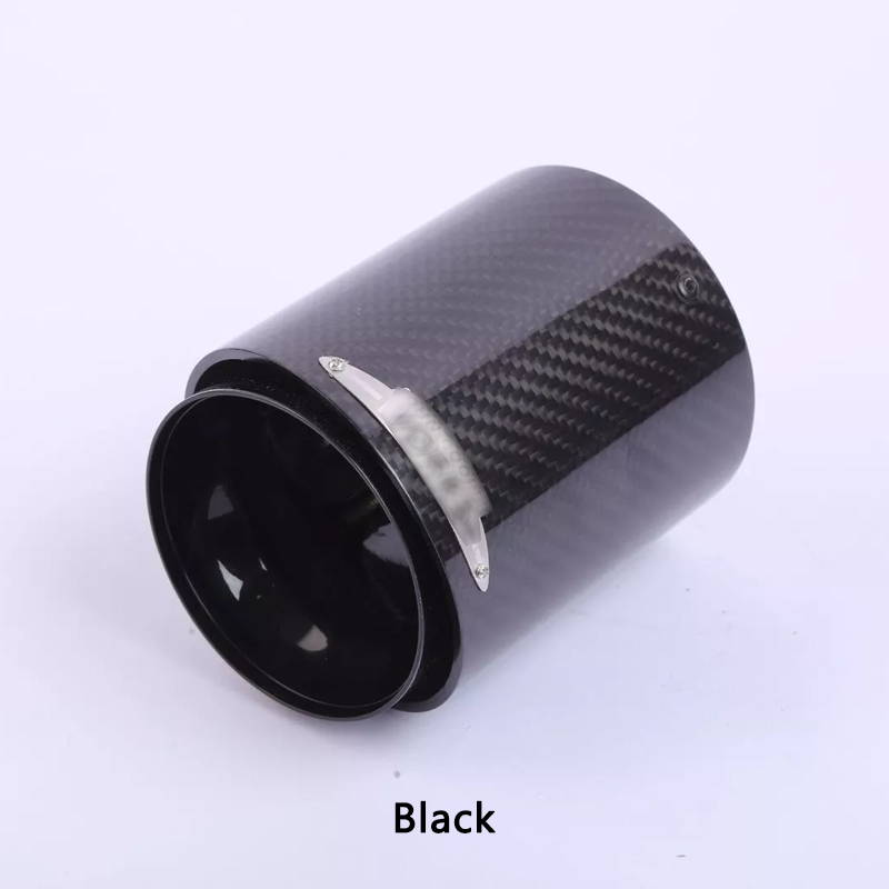 Black Carbon Fiber Exhaust Muffler Tip for Mini Cooper & BMW MINI (R55