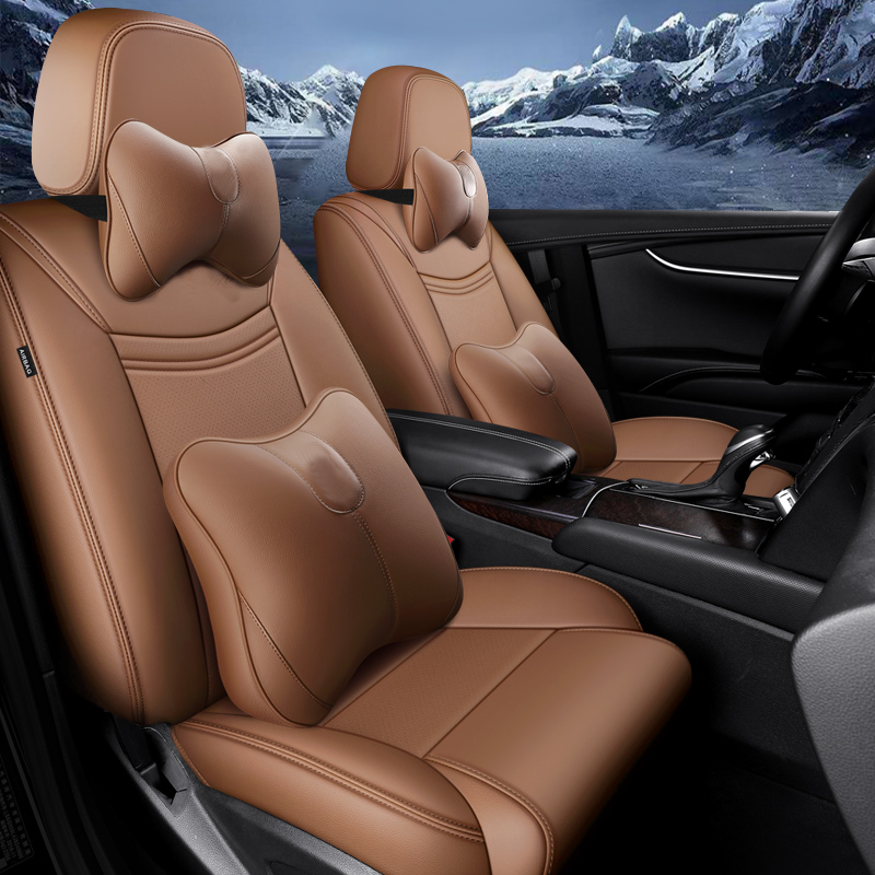 All-Inclusive Custom Cadillac XT4/ XT5 (2017-2025) Leather Car Seat Covers Full Set