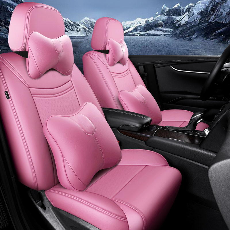 All-Inclusive Custom Cadillac XT4/ XT5 (2017-2025) Leather Car Seat Covers Full Set