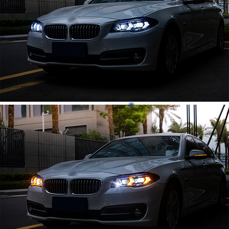 Suitable for BMW 5 Series F10/F18 LED Retrofit Dual Beam Lens Headlight Assembly 2011-2017