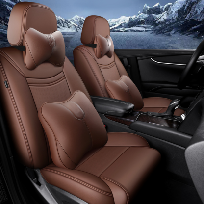 All-Inclusive Custom Cadillac XT4/ XT5 (2017-2025) Leather Car Seat Covers Full Set