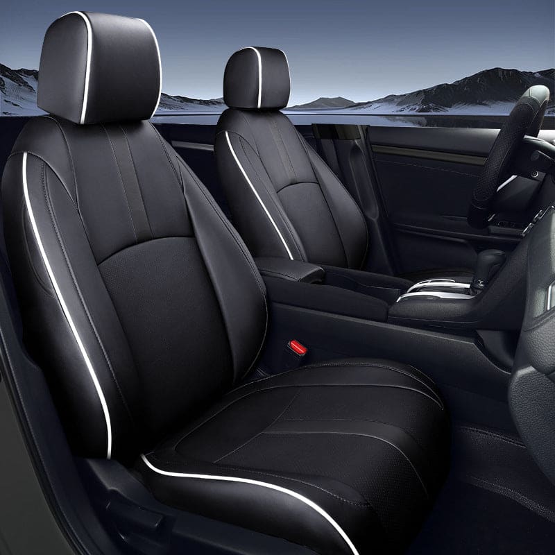 Special For Honda Civic (2016-2025) Leather Car Seat Cover Full Set