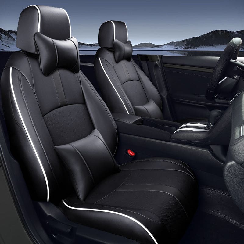 Special For Honda Civic (2016-2025) Leather Car Seat Cover Full Set