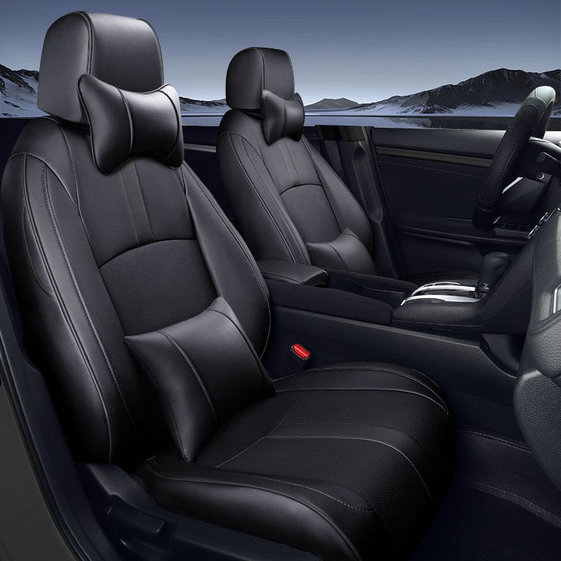 Special For Honda Civic (2016-2025) Leather Car Seat Cover Full Set