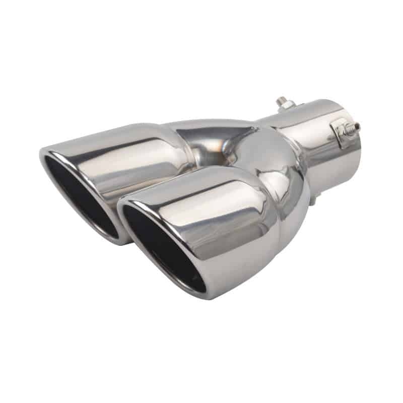 2.5-3 inch inlet exhaust pipe stainless steel bevel cut exhaust