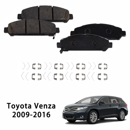 For Toyota VENZA  Front & Rear Brake Pads (2009-2016) – Part No. 04465-AZ200/04466-AZ203