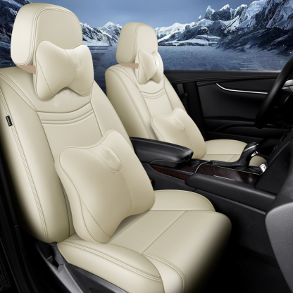 All-Inclusive Custom Cadillac XT4/ XT5 (2017-2025) Leather Car Seat Covers Full Set