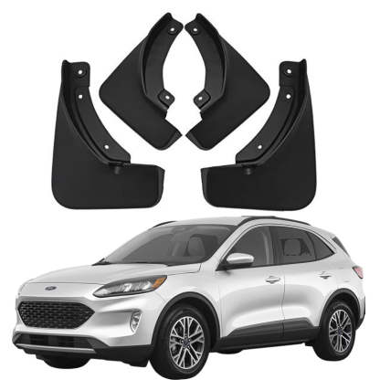 Heavy Duty Mud Flaps for Ford Escape 2020-2024 (Base Model) - Custom Fit Front & Rear Mud Splash Guards (4-Piece Set)