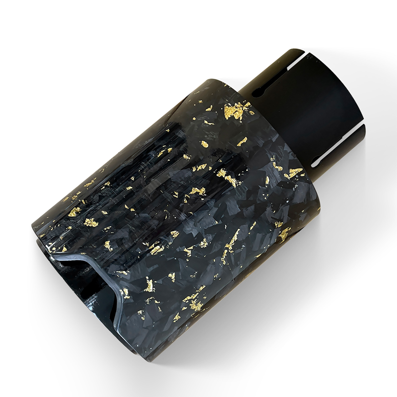 Floral Satin Carbon Fiber Exhaust Tips for BMW M2/M3/M4 - Custom Style