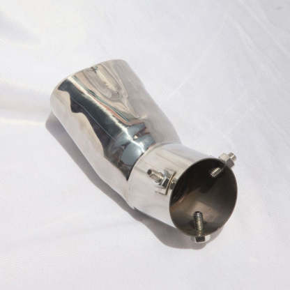 2.5-inch imported stainless steel exhaust pipe universal heart-shaped car exhaust tailpipe