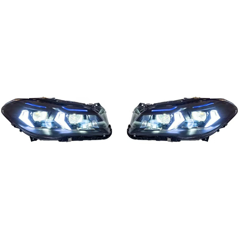 Suitable for BMW 5 Series F10/F18 LED Retrofit Dual Beam Lens Headlight Assembly 2011-2017