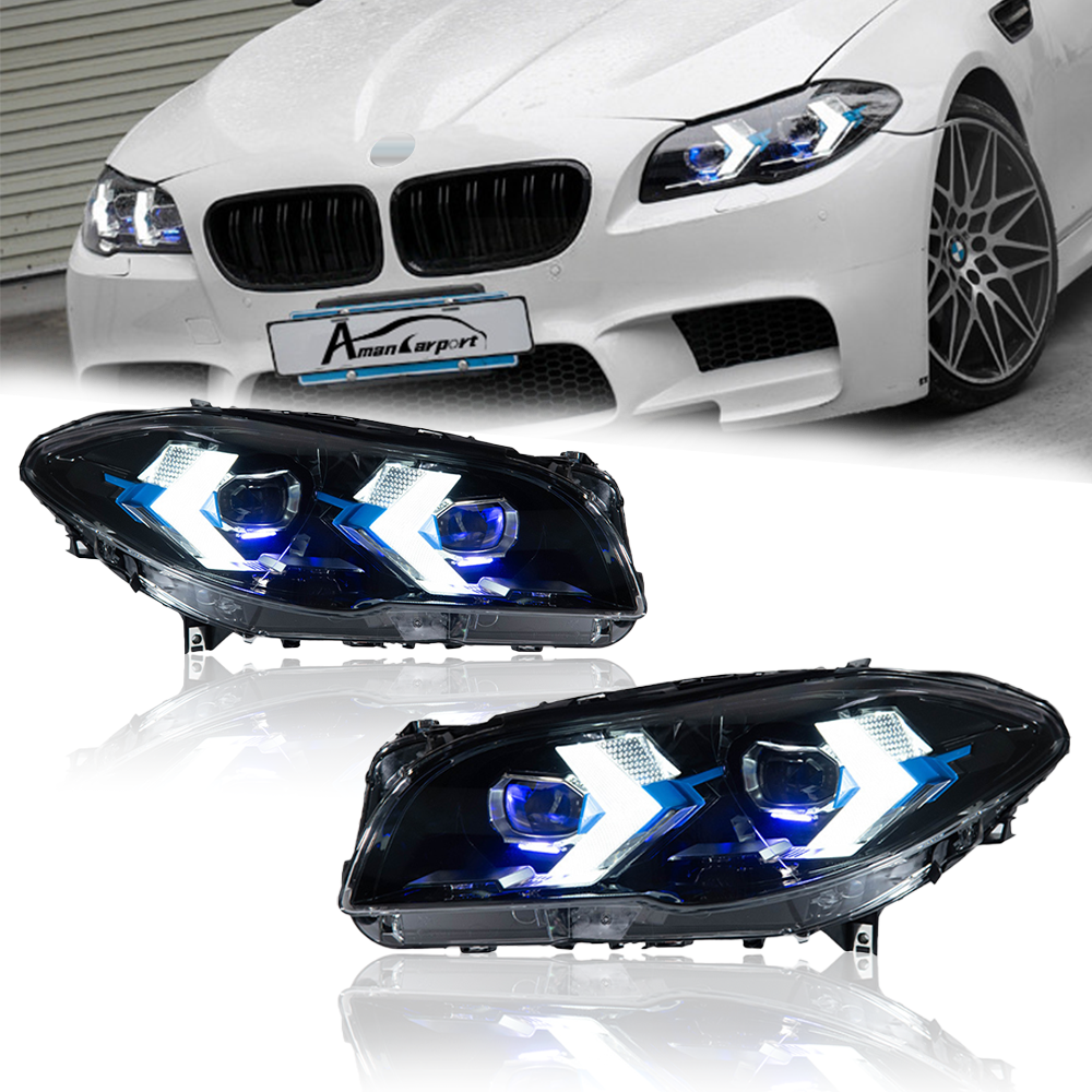 LED Headlight For BMW 5 Series F10 2011–2017 Facelift Style Assembly P