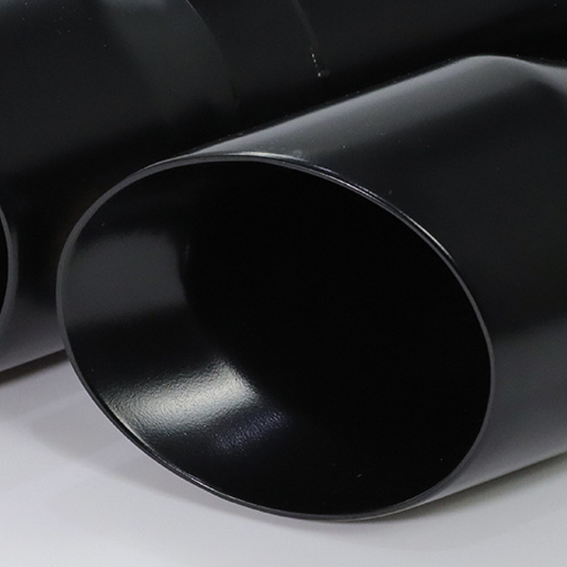 NEW Dual Slant-Cut Stainless Steel Exhaust Tip – 3" Inlet, 8.27" Outlet, 16" Long Universal Bolt-On Exhaust Pipe