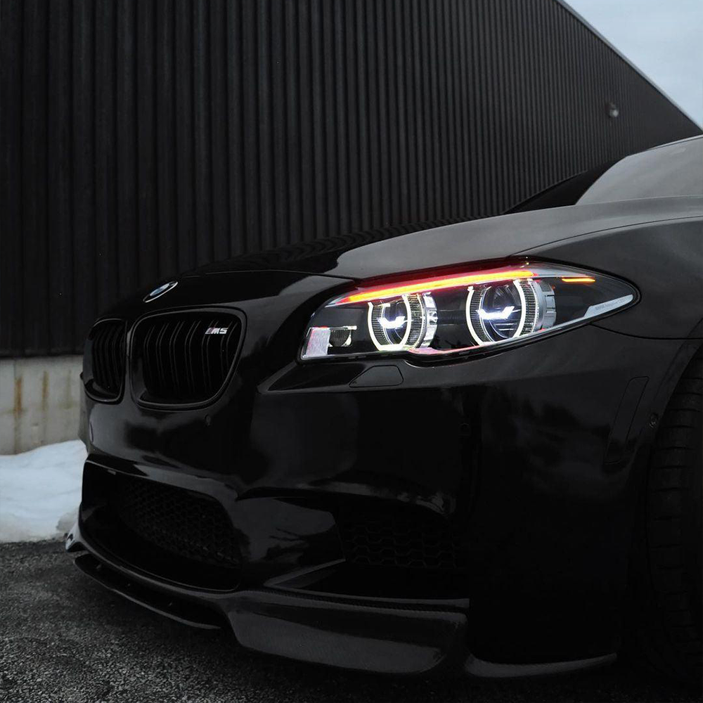 For BMW 5 Series F10 (2011–2017) OEM LCI Style LED Headlights Upgrade Fits – Factory HID Models Only