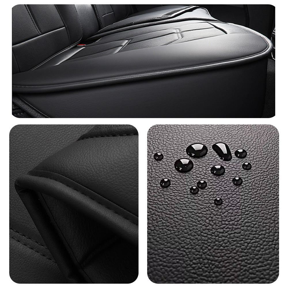 Luxury Faux Leather Car Seat Covers – 5-Seat Universal Fit, Waterproof & Wear-Resistant Full Set