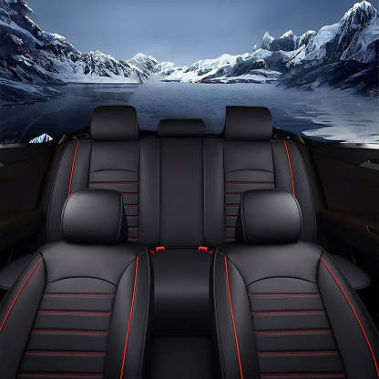 Amancarport Universal Car Seat Covers Full Set – All-Season Fit for Most Sedans, SUVs & Trucks