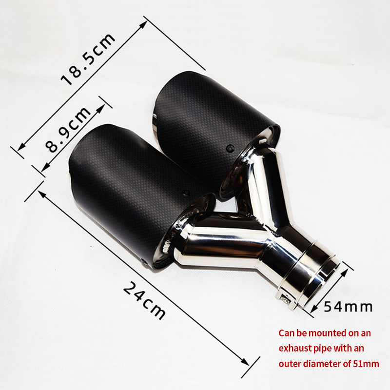 2.5-3 inch inlet exhaust pipe stainless steel bevel cut exhaust
