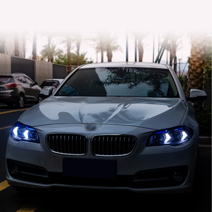 Suitable for BMW 5 Series F10/F18 LED Retrofit Dual Beam Lens Headlight Assembly 2011-2017