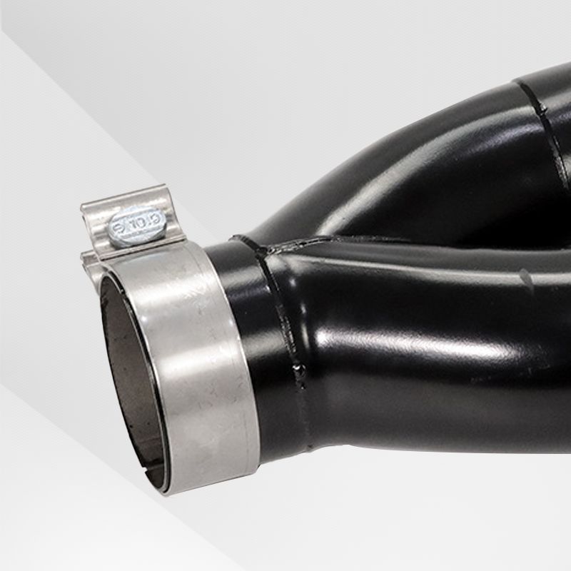NEW Dual Slant-Cut Stainless Steel Exhaust Tip – 3" Inlet, 8.27" Outlet, 16" Long Universal Bolt-On Exhaust Pipe