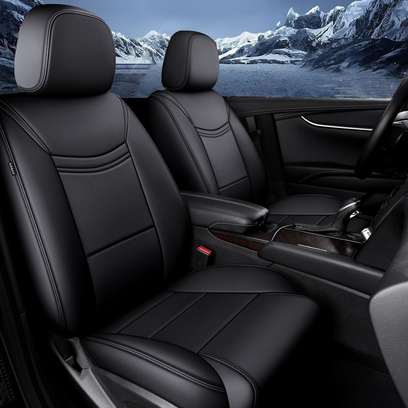 All-Inclusive Custom Cadillac XT4/ XT5 2017-2025 Leather Car Seat Covers Full Set