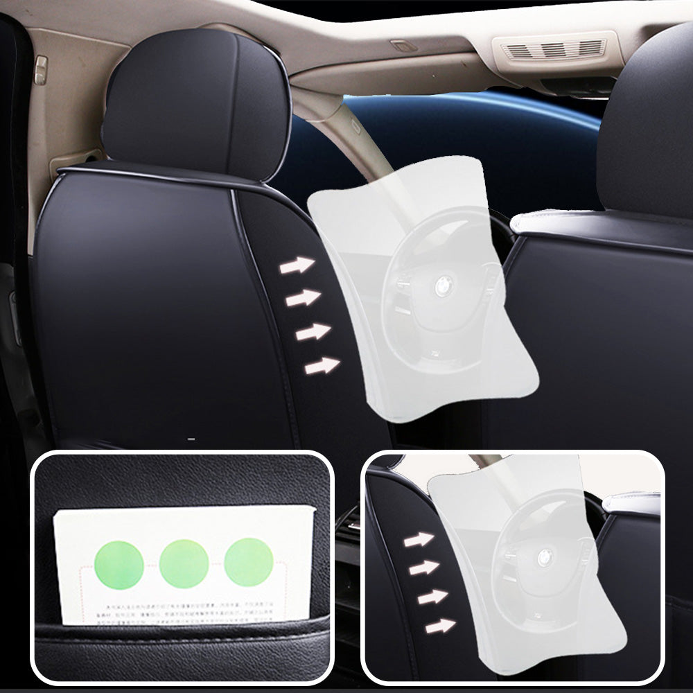 Universal Full Set Car Seat Covers – Premium Faux Leather, Waterproof & Scratch-Resistant for All Vehicles