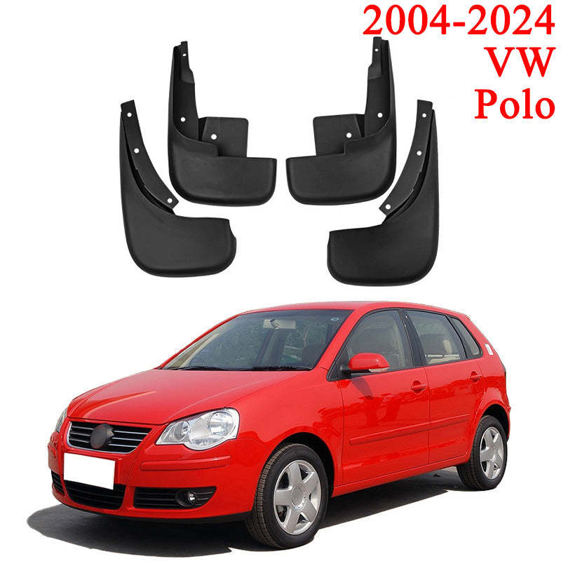 Mud Flaps for VW Polo 2004-2024 - 4PCS Splash Guards Mudguards Accessories