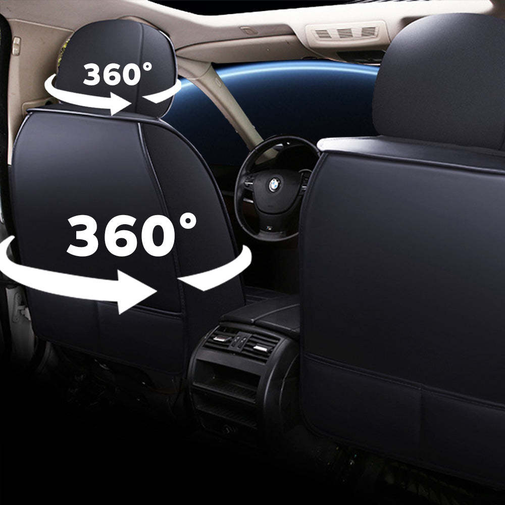 Universal Full Set Car Seat Covers – Premium Faux Leather, Waterproof & Scratch-Resistant for All Vehicles