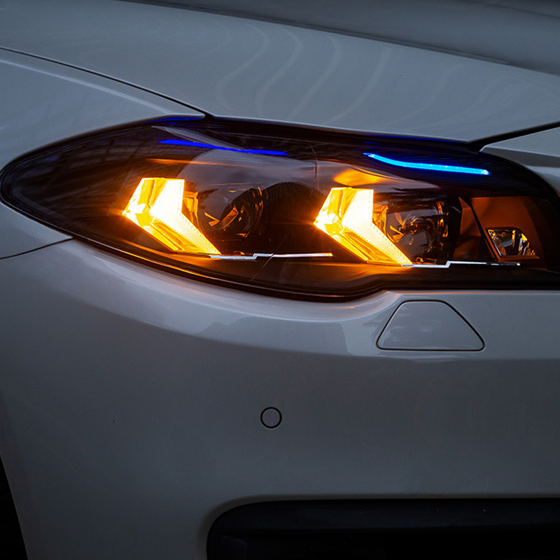 Suitable for BMW 5 Series F10/F18 LED Retrofit Dual Beam Lens Headlight Assembly 2011-2017