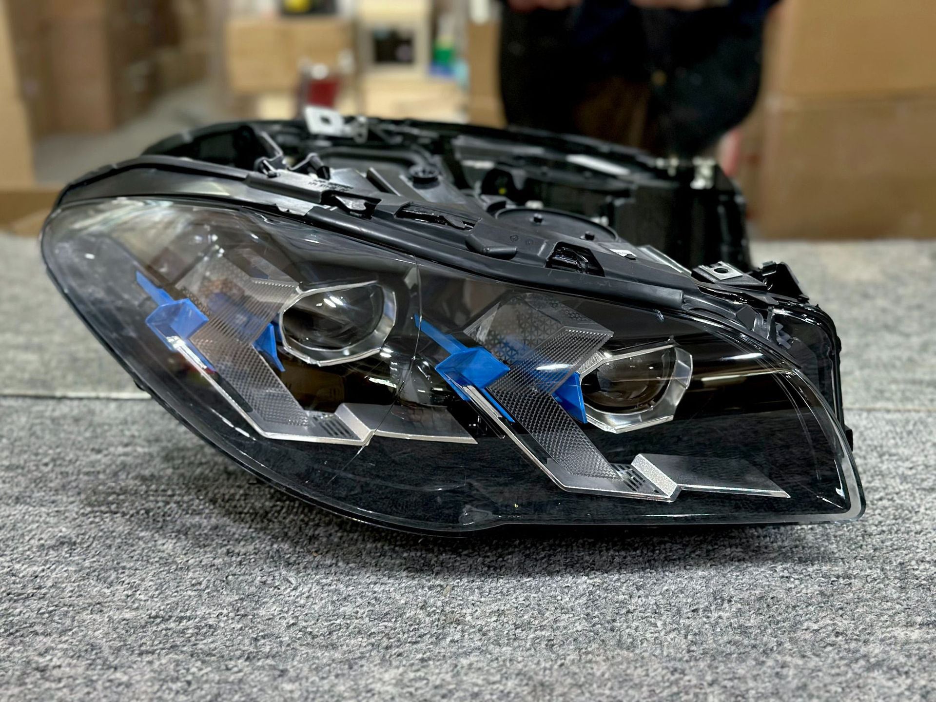 LED Headlight For BMW 5 Series F10 2011–2017 Facelift Style Assembly Pair