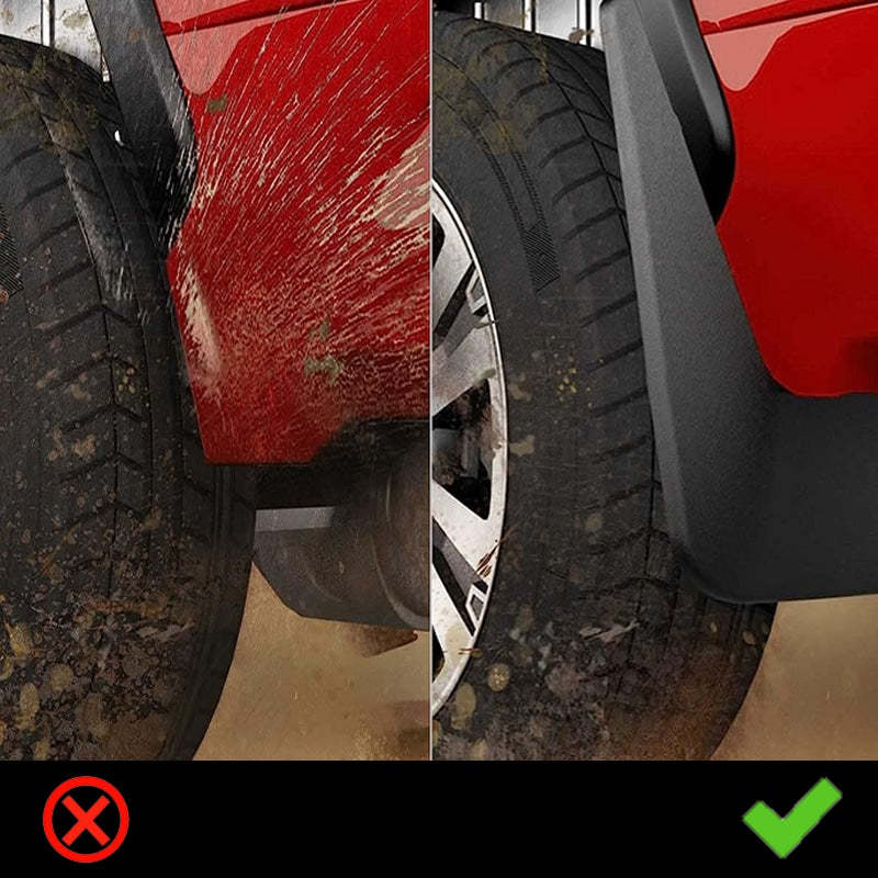 Mud Flaps for VW Golf 2014-2024 - Front & Rear Fender Splash Guards (4PCS)