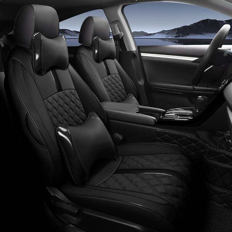 Special For Honda Civic (2016-2025) Leather Car Seat Cover Full Set