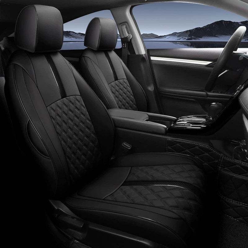 Special For Honda Civic (2016-2025) Leather Car Seat Cover Full Set