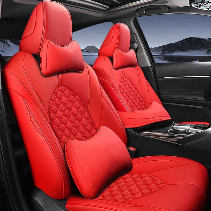 Customized Toyota Camry (2018-2024) Leather Sport Style Car Seat Cover