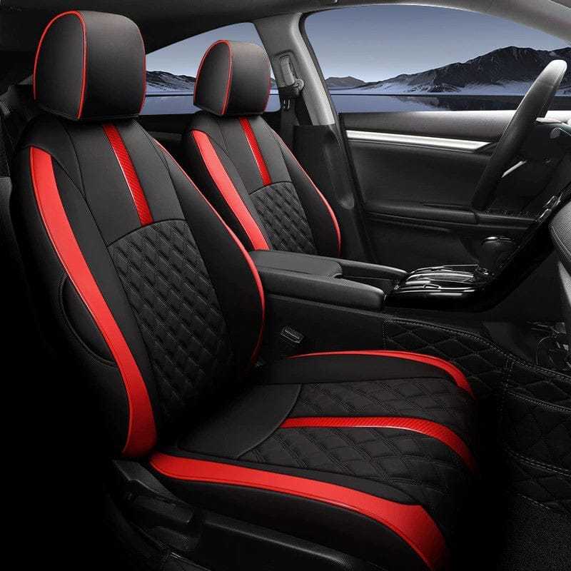 Special For Honda Civic (2016-2025) Leather Car Seat Cover Full Set