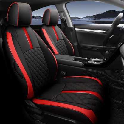 Special For Honda Civic (2016-2025) Leather Car Seat Cover Full Set