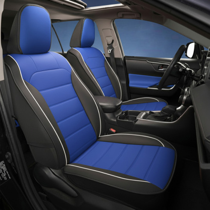 Universal Faux Leather Car Seat Covers – 5-Piece Waterproof Seat Protector for Most Vehicles