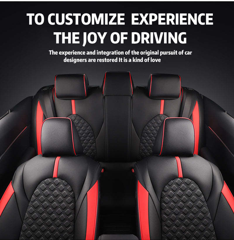 Toyota Camry(2018-2024) Custom Sport Style Leather Car Seat Cover