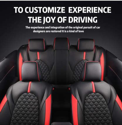 Toyota Camry(2018-2024) Custom Sport Style Leather Car Seat Cover