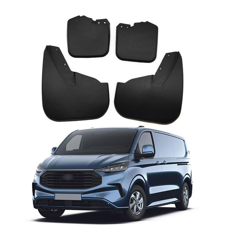 Mud Flaps for 2012–2017 Ford Transit Custom (4PCS) - Front & Rear Splash Guards