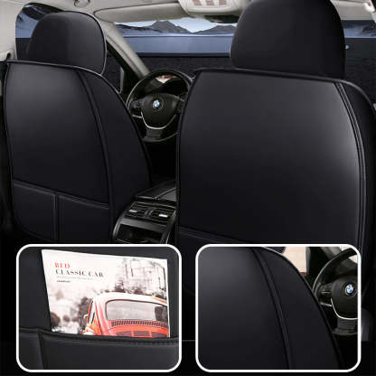 Premium Universal 5-Seat Car Seat Covers – Faux Leather Full Set for Cars, SUVs & Pickups
