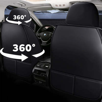 Premium Universal 5-Seat Car Seat Covers – Faux Leather Full Set for Cars, SUVs & Pickups