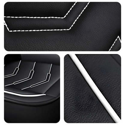 Universal Full Set Car Seat Covers – Premium Faux Leather, Waterproof & Scratch-Resistant for All Vehicles