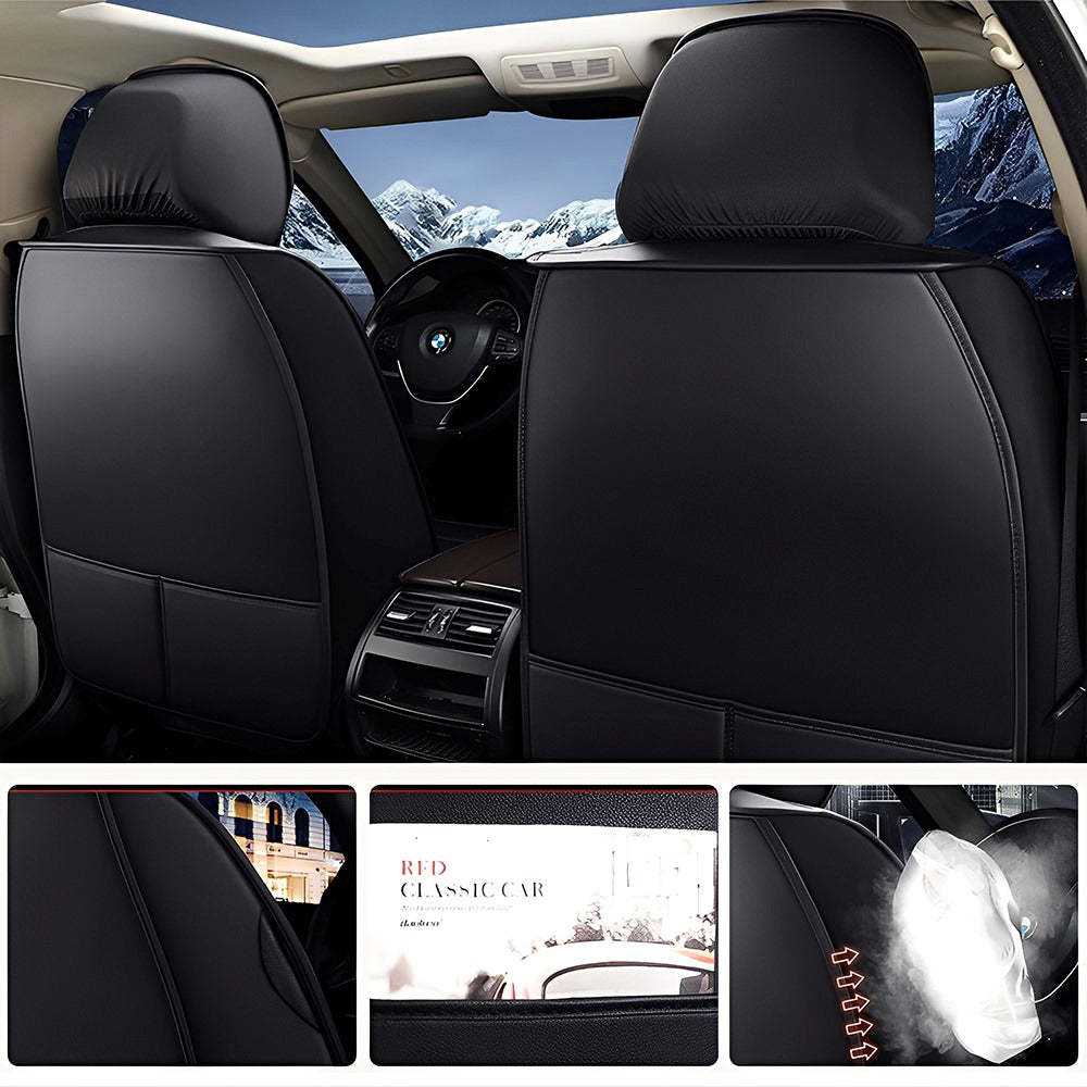 Amancarport Universal Car Seat Covers Full Set – All-Season Fit for Most Sedans, SUVs & Trucks