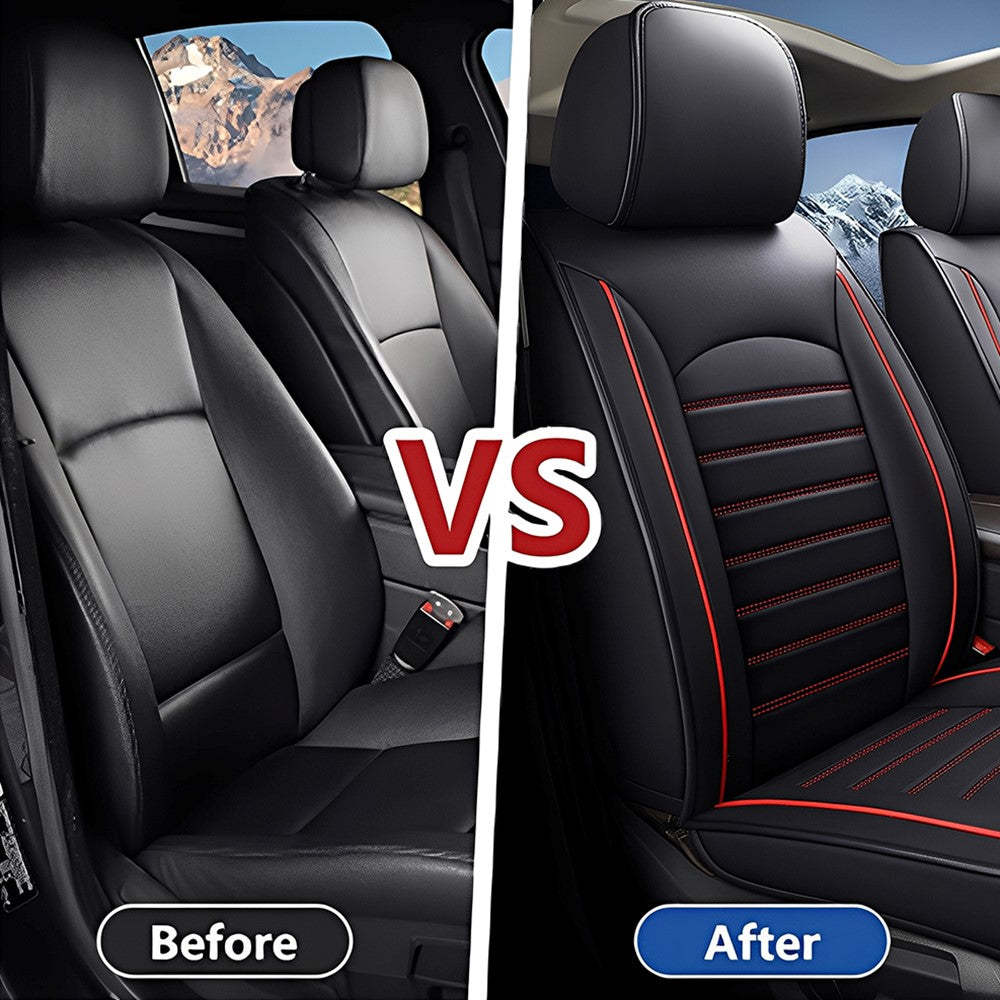 Amancarport Universal Car Seat Covers Full Set – All-Season Fit for Most Sedans, SUVs & Trucks