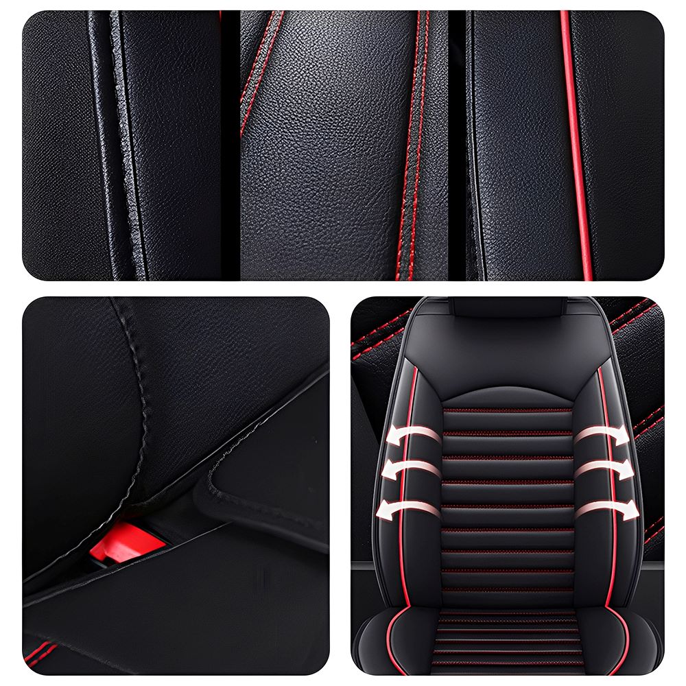 Amancarport Universal Car Seat Covers Full Set – All-Season Fit for Most Sedans, SUVs & Trucks