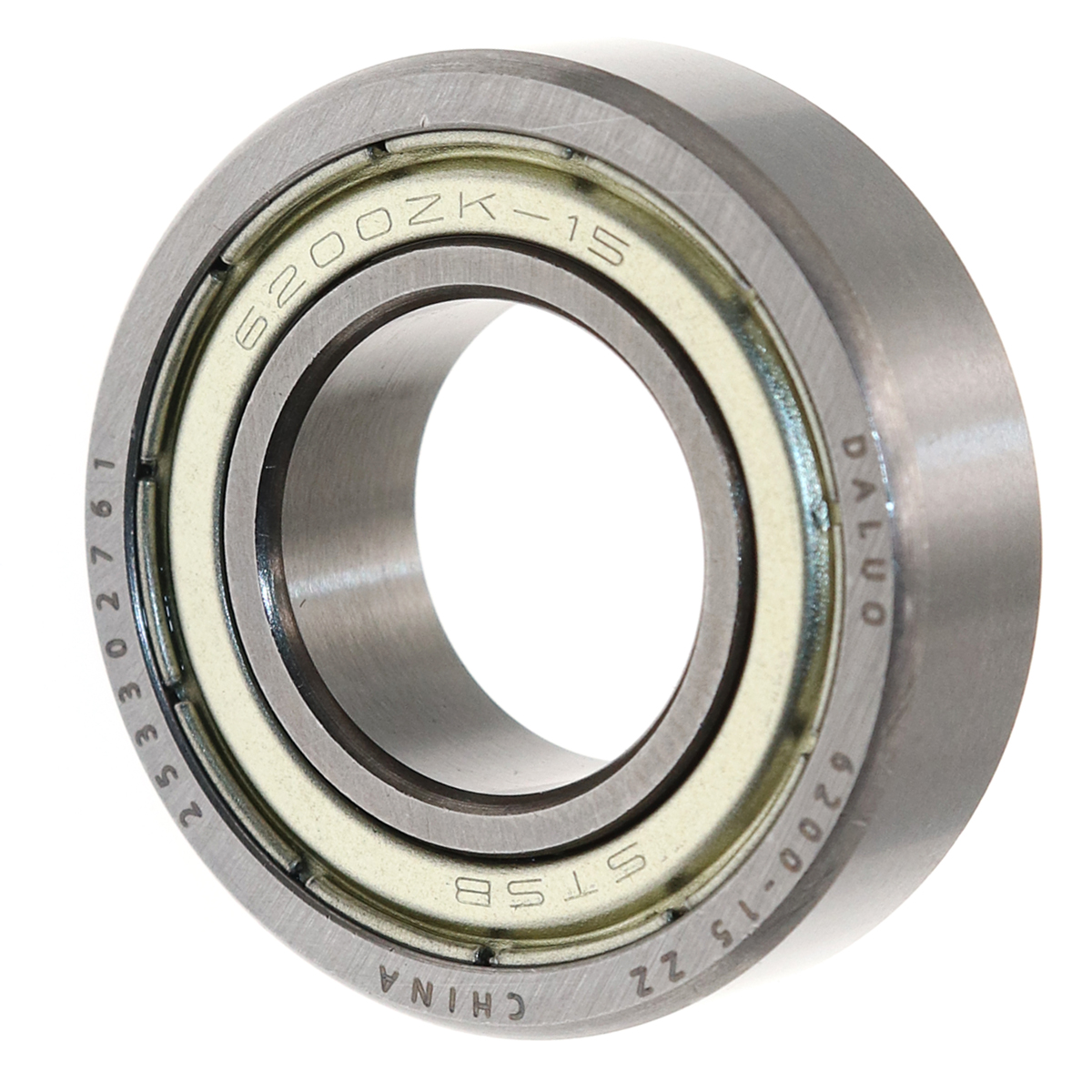 DALUO Bearing 6200-15ZZ 15x30x9 6200ZK-15 Deep Groove Ball Bearing